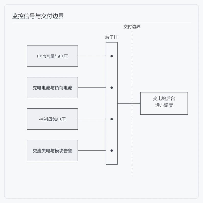 监控信号与交付边界