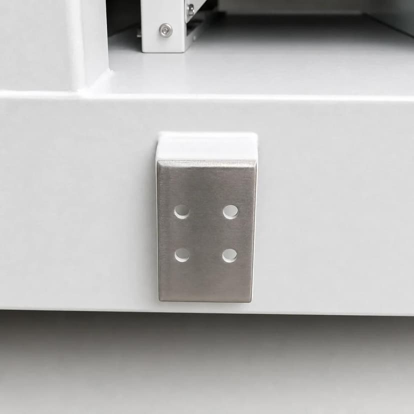 Barrette de terre en façade extérieure de l'enveloppe