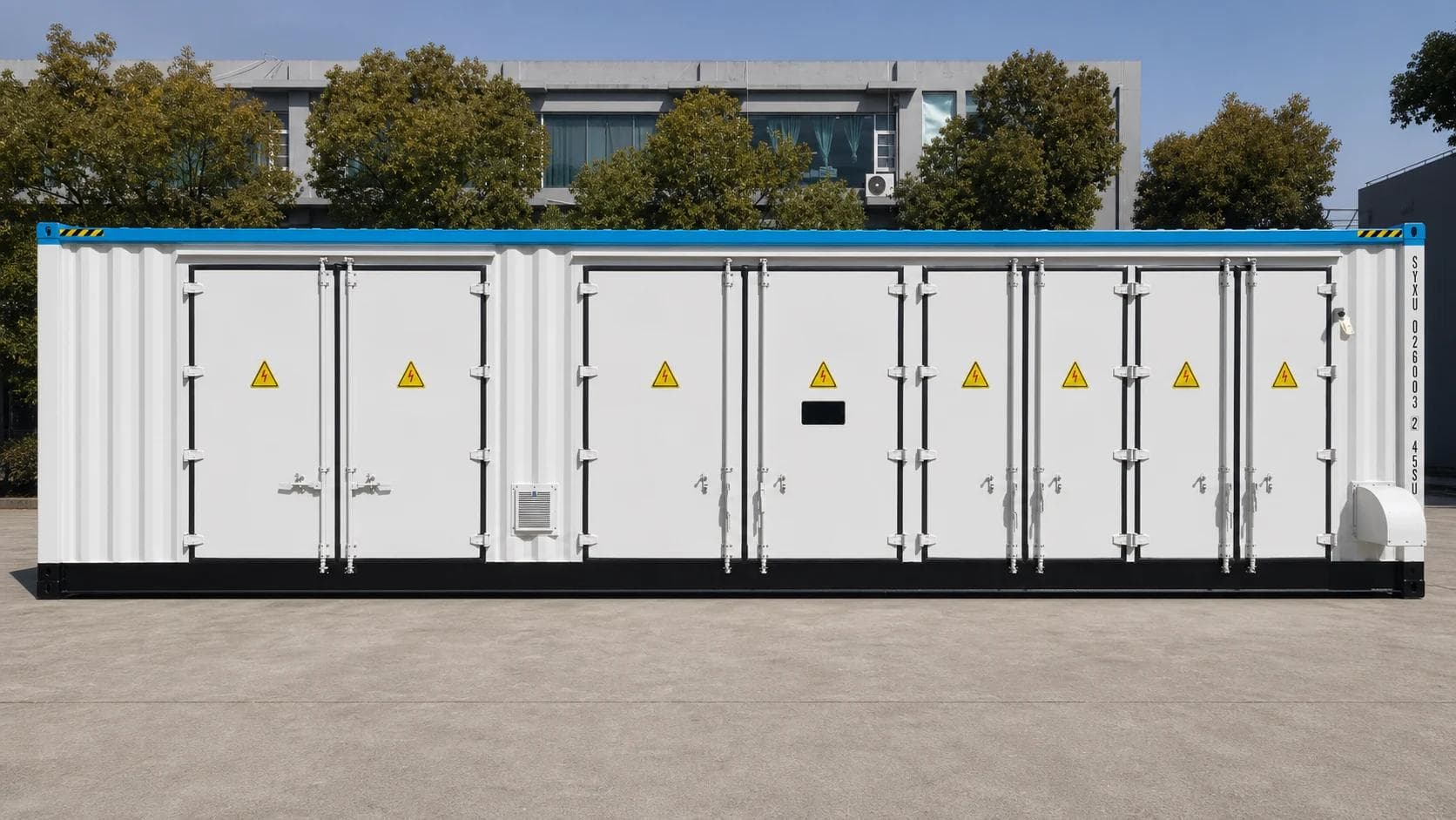 NR Electric Deutschland: Drei containerisierte 40-Fuß-Module für Mittelspannungsschaltanlage und Steuerung