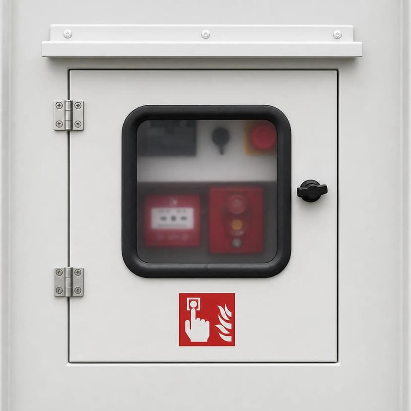 Tableau de commande d'alarme incendie
