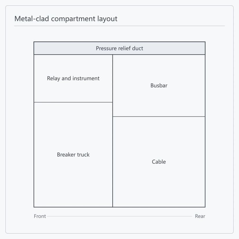 Compartment layout